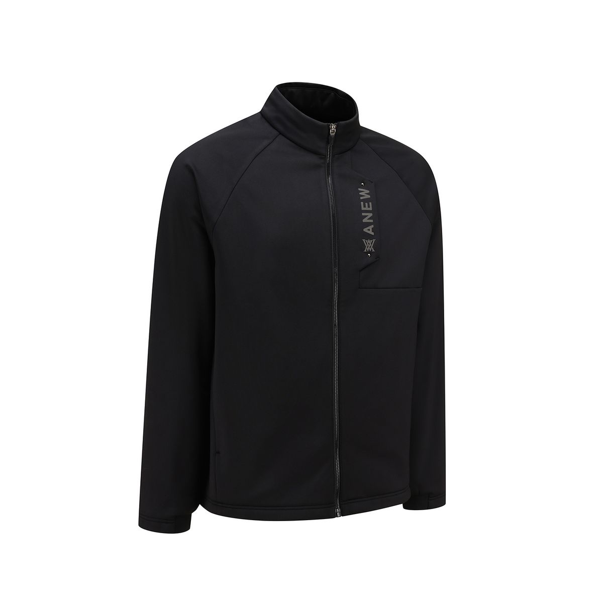 어뉴골프(ANEW GOLF) MEN UTILITY ZIP POCKET TRACK JACKET_BK