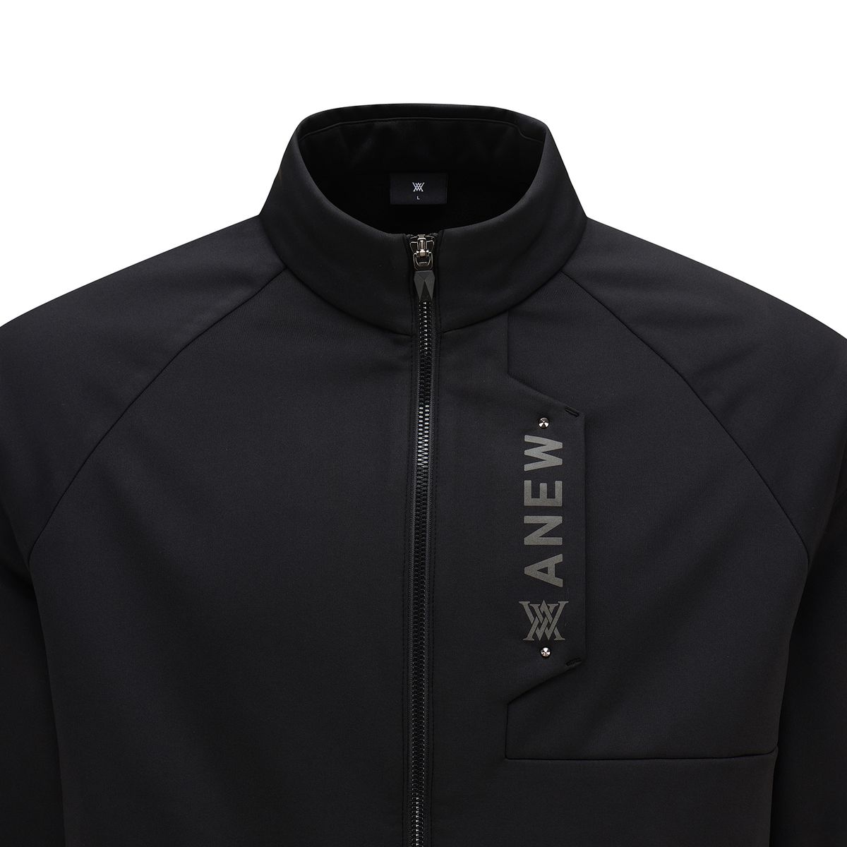 어뉴골프(ANEW GOLF) MEN UTILITY ZIP POCKET TRACK JACKET_BK