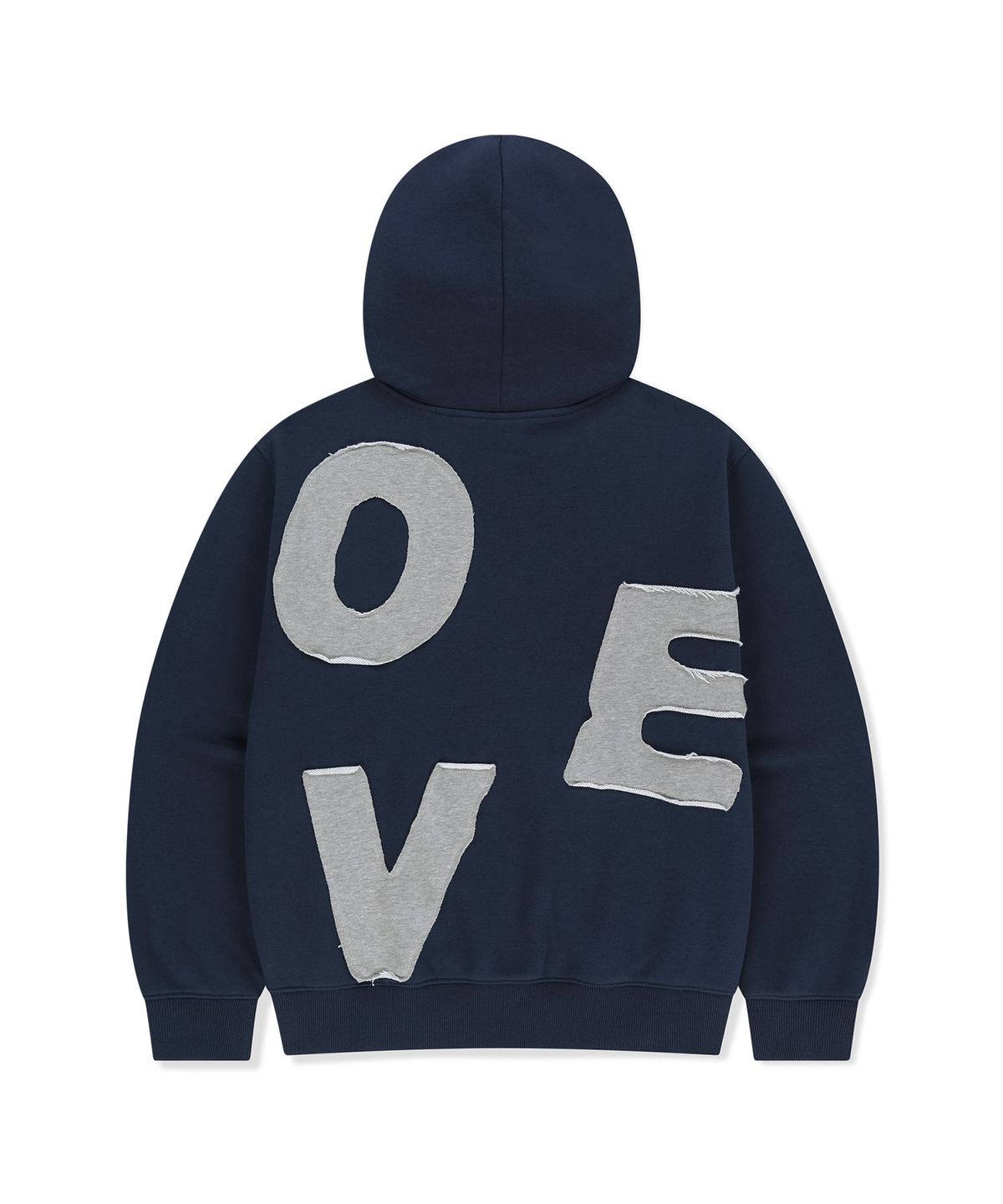 썬러브투어(SUNLOVETOUR) Capital Brushed Zip Up Hoodie Navy/Grey