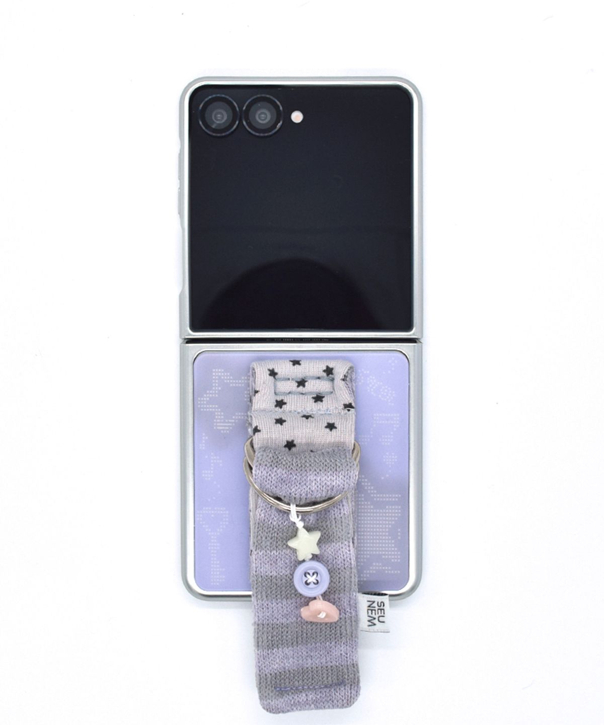 세컨드유니크네임(SECOND UNIQUE NAME) SUN CASE BUTTON BELT PURPLE
