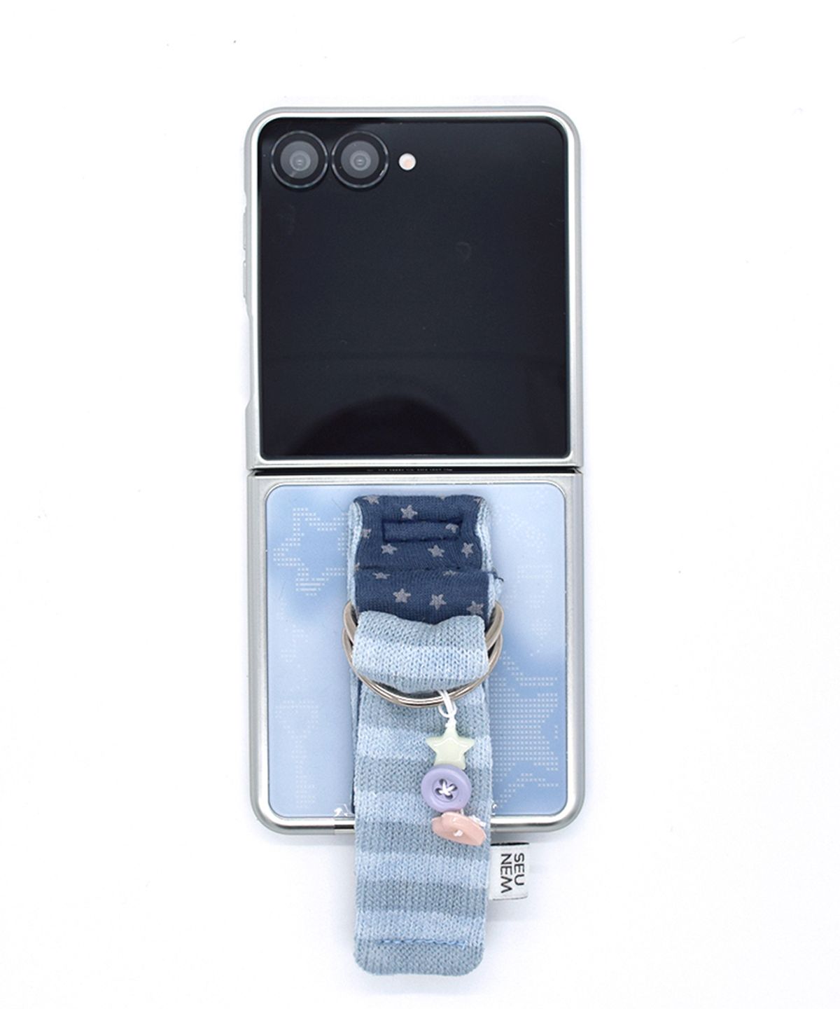 세컨드유니크네임(SECOND UNIQUE NAME) SUN CASE BUTTON BELT SKY