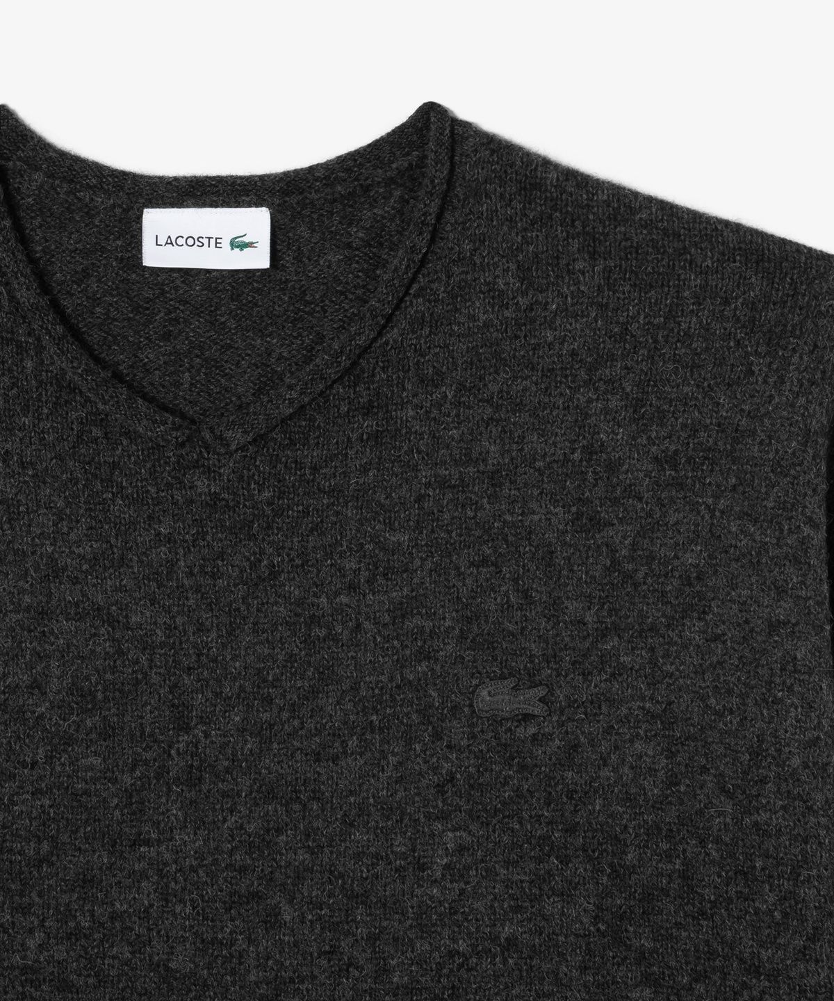 라코스테(LACOSTE) 남성 헤어리 롤넥 풀오버 AH103M-56N EL6