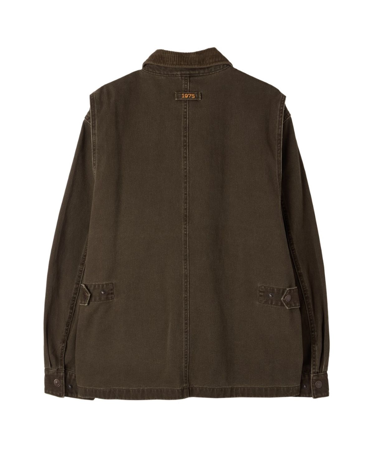 브롬톤 런던(BROMPTON LONDON) DENIM GREENFORD WASHED JACKET - BROWN (P263UJK460)