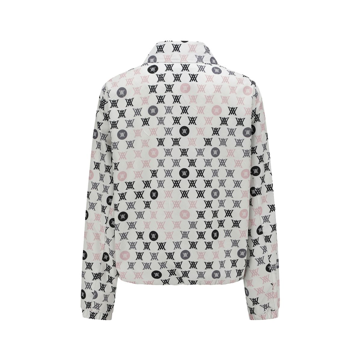 어뉴골프(ANEW GOLF) WOMEN ALLOVER LOGO HOODED BLOUSON JACKET_IV