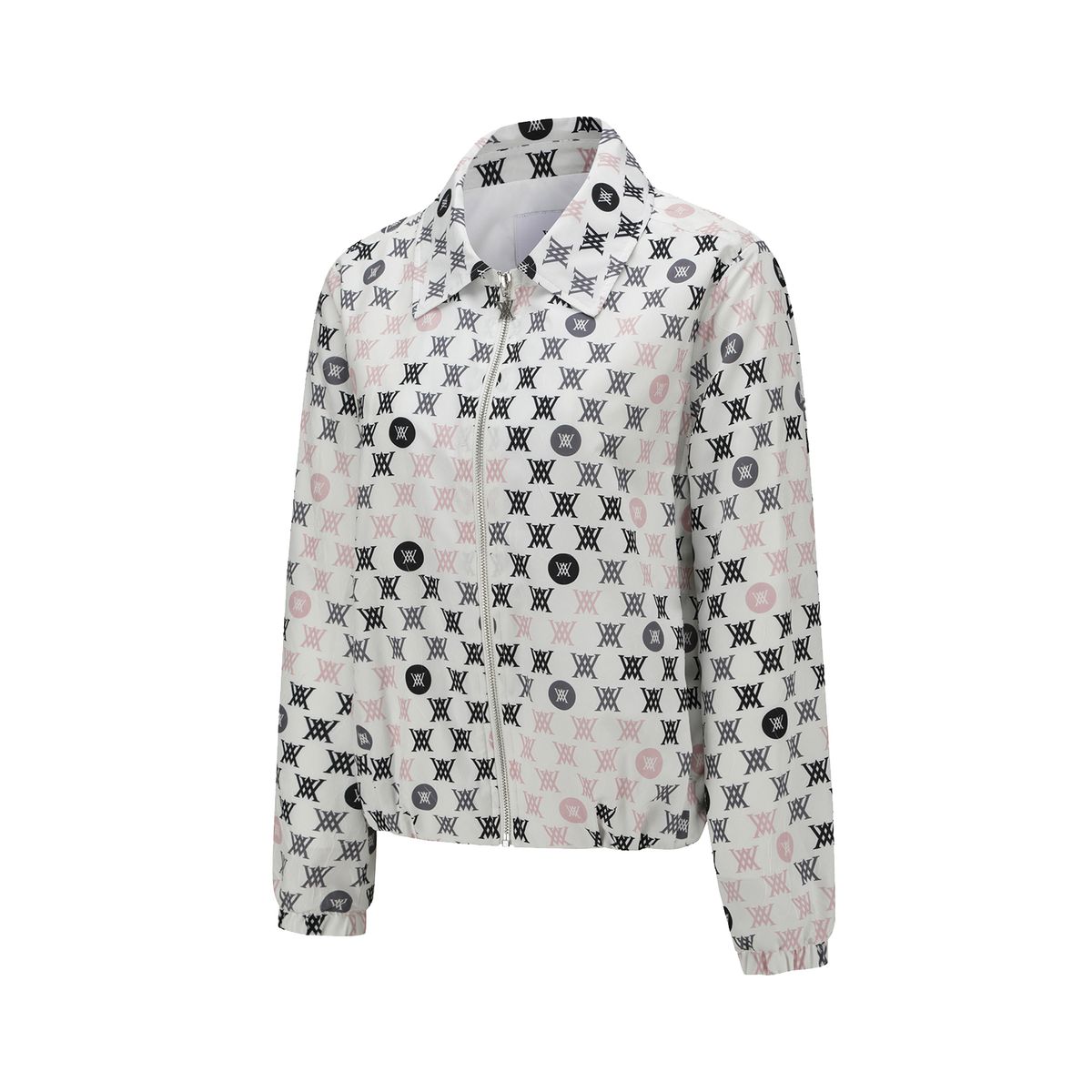 어뉴골프(ANEW GOLF) WOMEN ALLOVER LOGO HOODED BLOUSON JACKET_IV