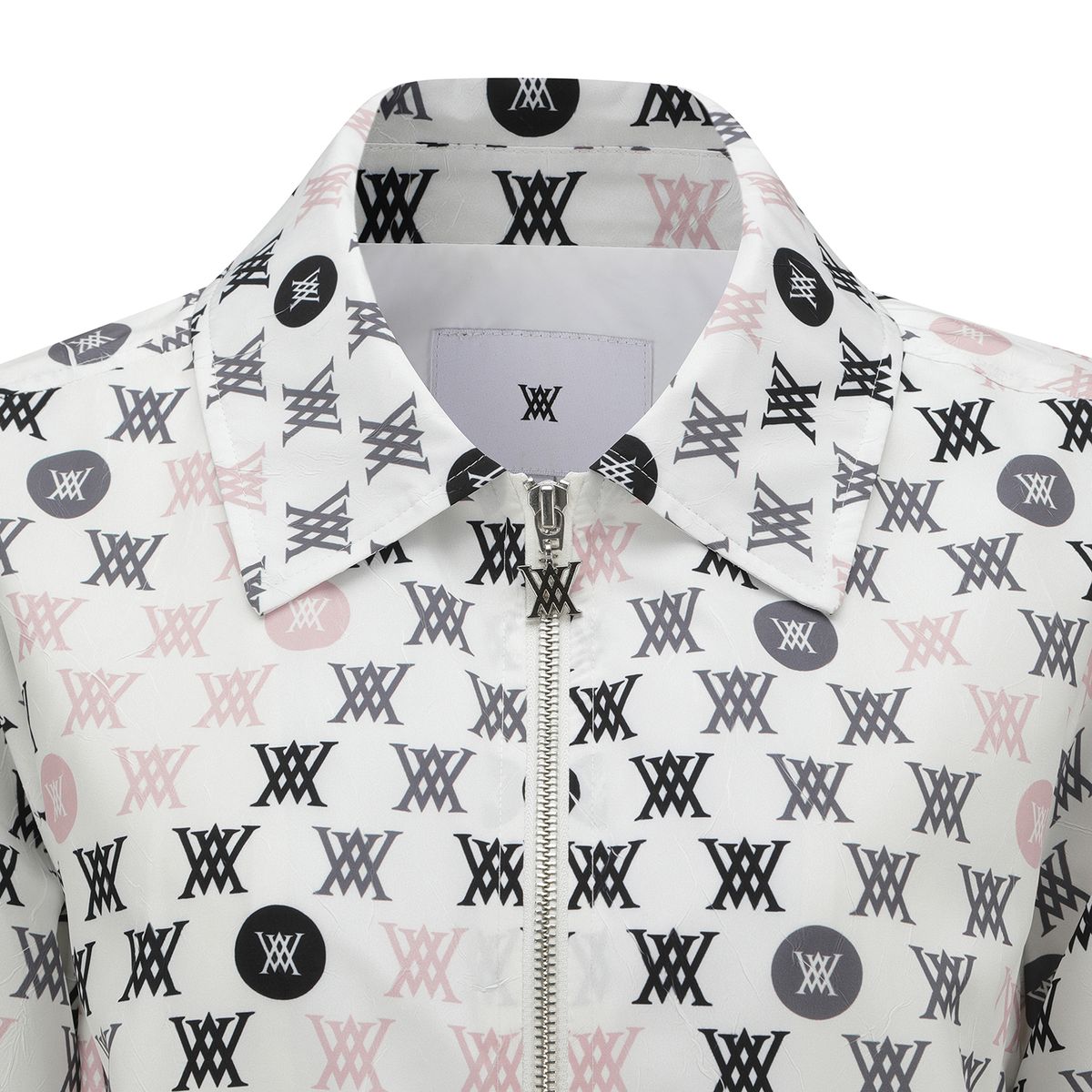 어뉴골프(ANEW GOLF) WOMEN ALLOVER LOGO HOODED BLOUSON JACKET_IV
