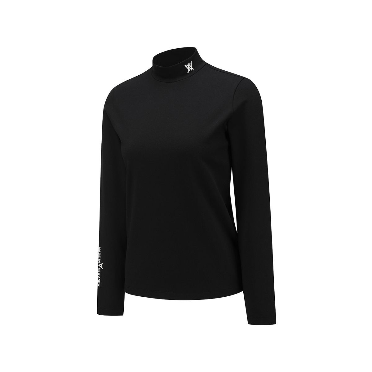 어뉴골프(ANEW GOLF) WOMEN BRUSHED FLEECE BASELAYER_BK