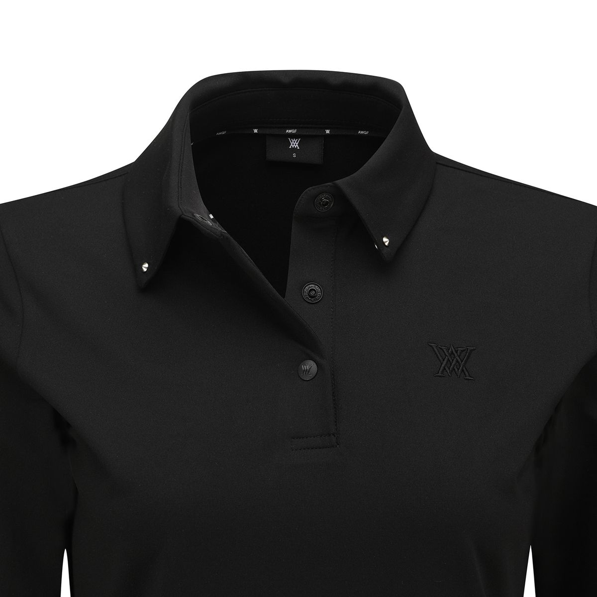 어뉴골프(ANEW GOLF) WOMEN ESSENTIAL LONG T-SHIRT_BK