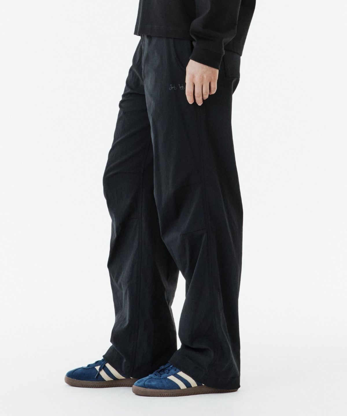 브롬톤 런던(BROMPTON LONDON) TALSAN CARGO TROUSERS - BLACK (P263UPT109)