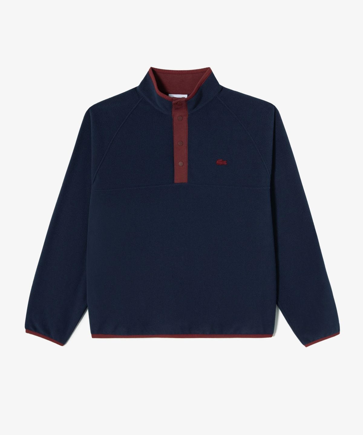 라코스테(LACOSTE) 남성 하프 버튼 플리스 풀오버 SH105M-56N 7EZ