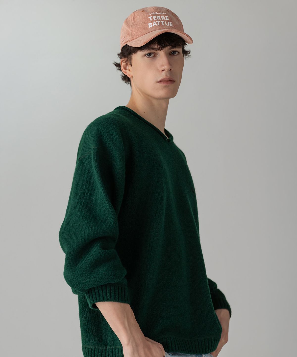 라코스테(LACOSTE) 남성 헤어리 롤넥 풀오버 AH103M-56N YZP