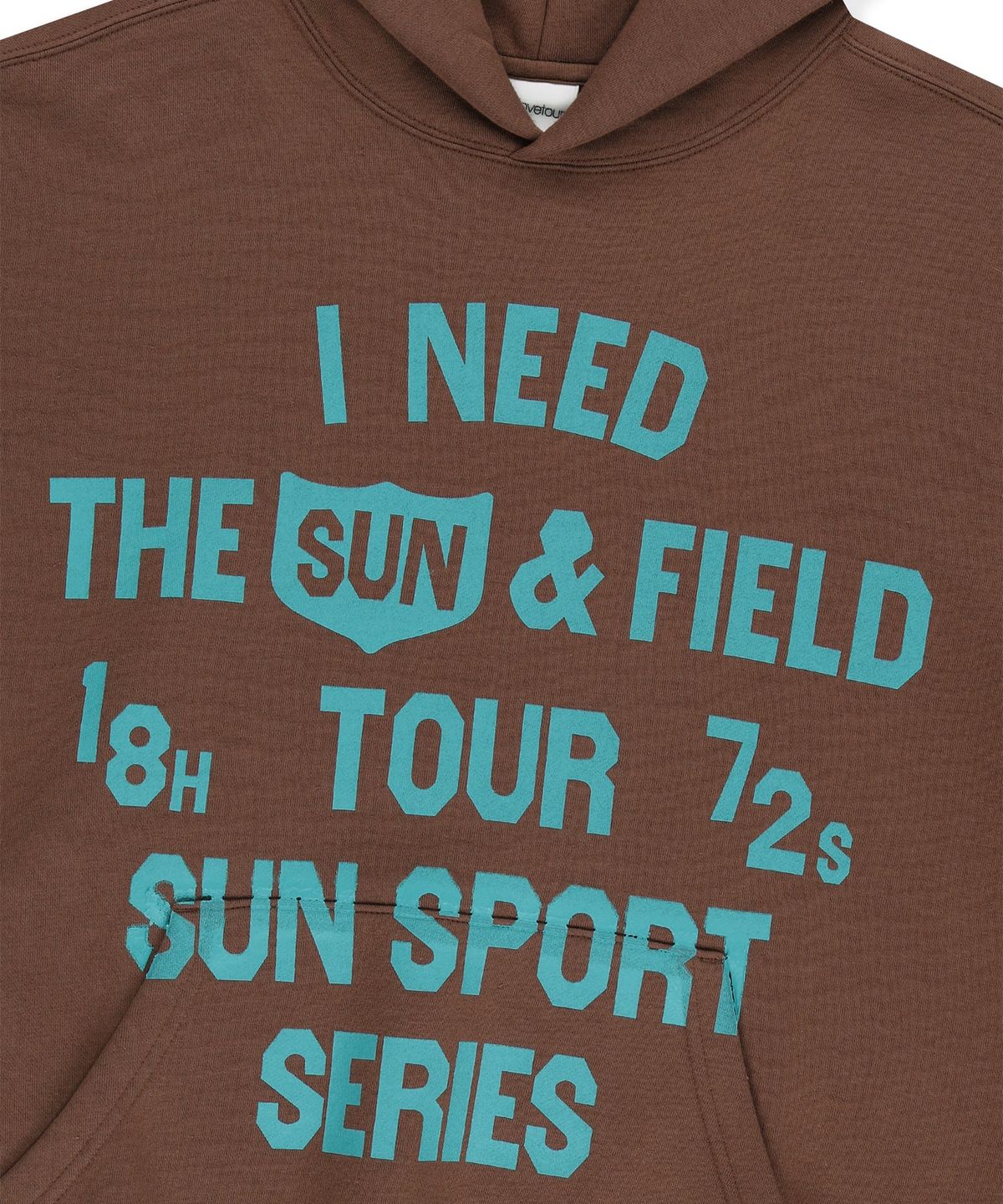 썬러브투어(SUNLOVETOUR) SUN and Field Hoodie Brown