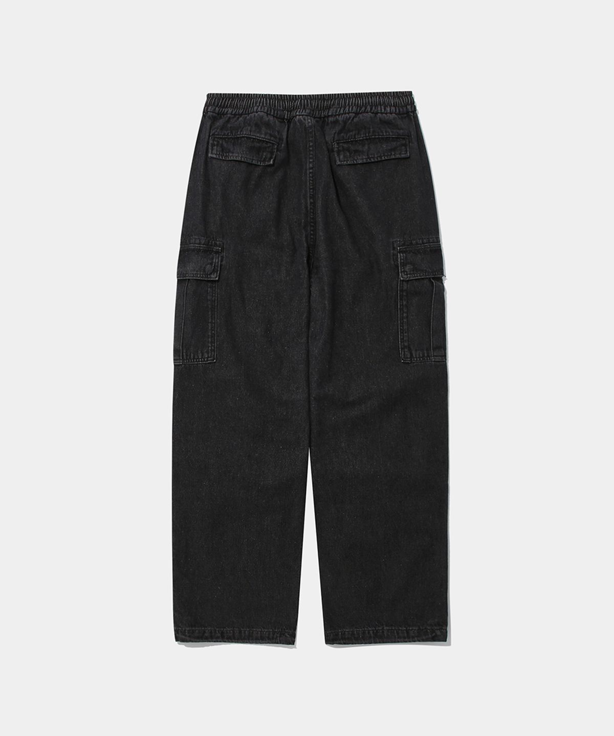 컬럼비아 유니버시티(COLUMBIA UNIVERSITY) UTILITY POCKET LOOSE-FIT DENIM PANTS_GRAY JEANS