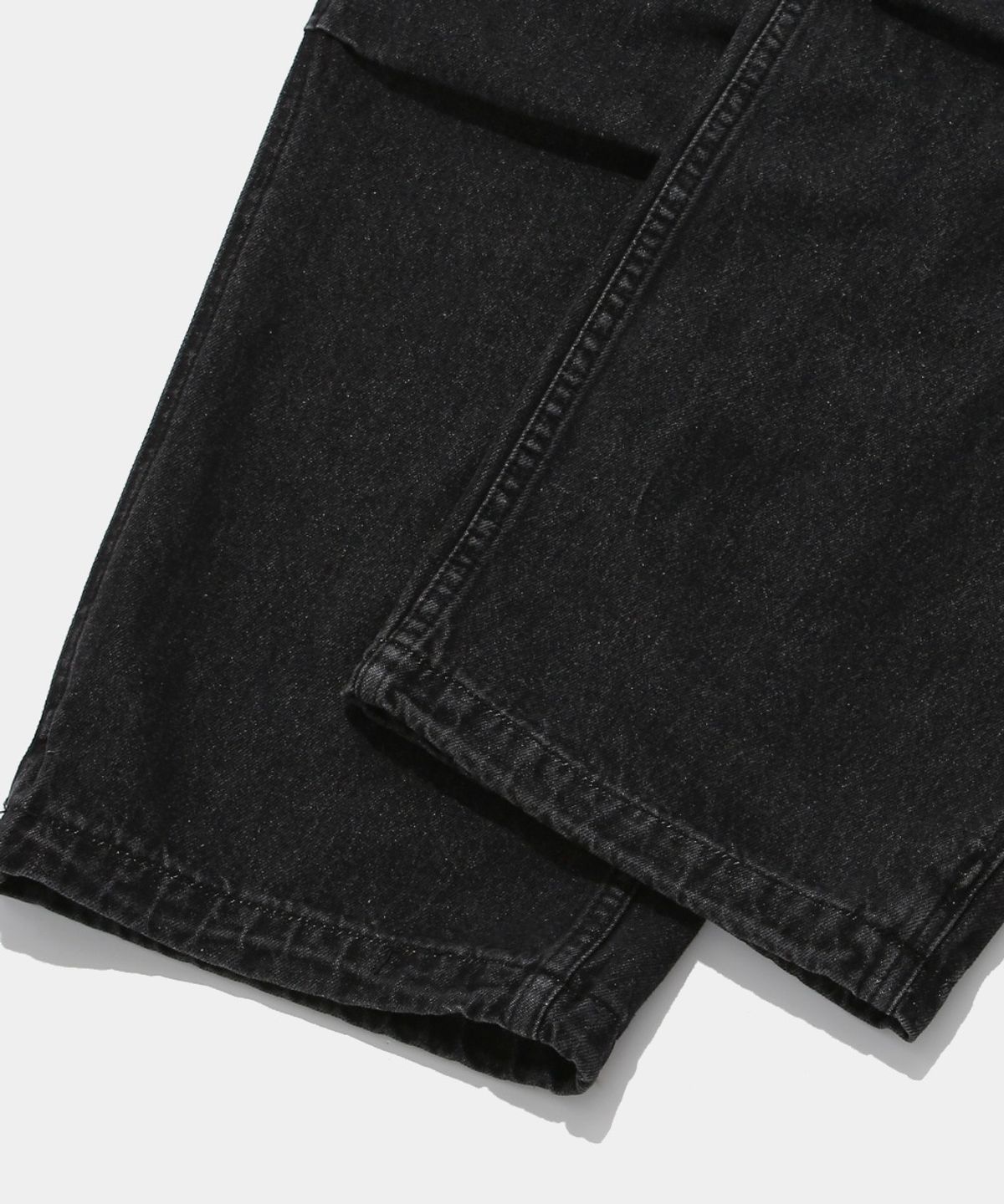 컬럼비아 유니버시티(COLUMBIA UNIVERSITY) UTILITY POCKET LOOSE-FIT DENIM PANTS_GRAY JEANS