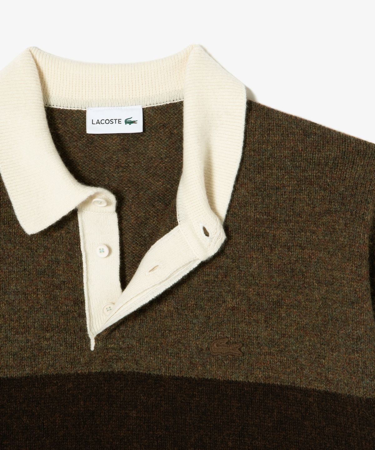 라코스테(LACOSTE) 남성 헤어리 럭비 폴로 스웨터 AH102M-56N 3KE