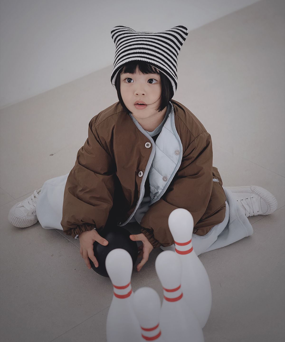 로아앤제인(ROANJANE) 캐치 니트 비니