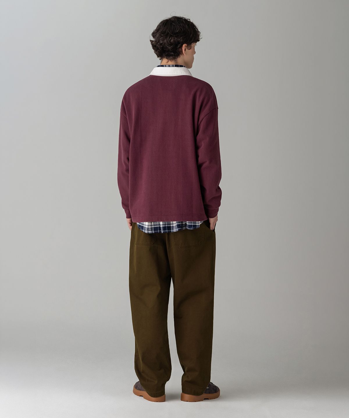 라코스테(LACOSTE) 남성 워시드 럭비 폴로 셔츠 KH104M-56N 3KE