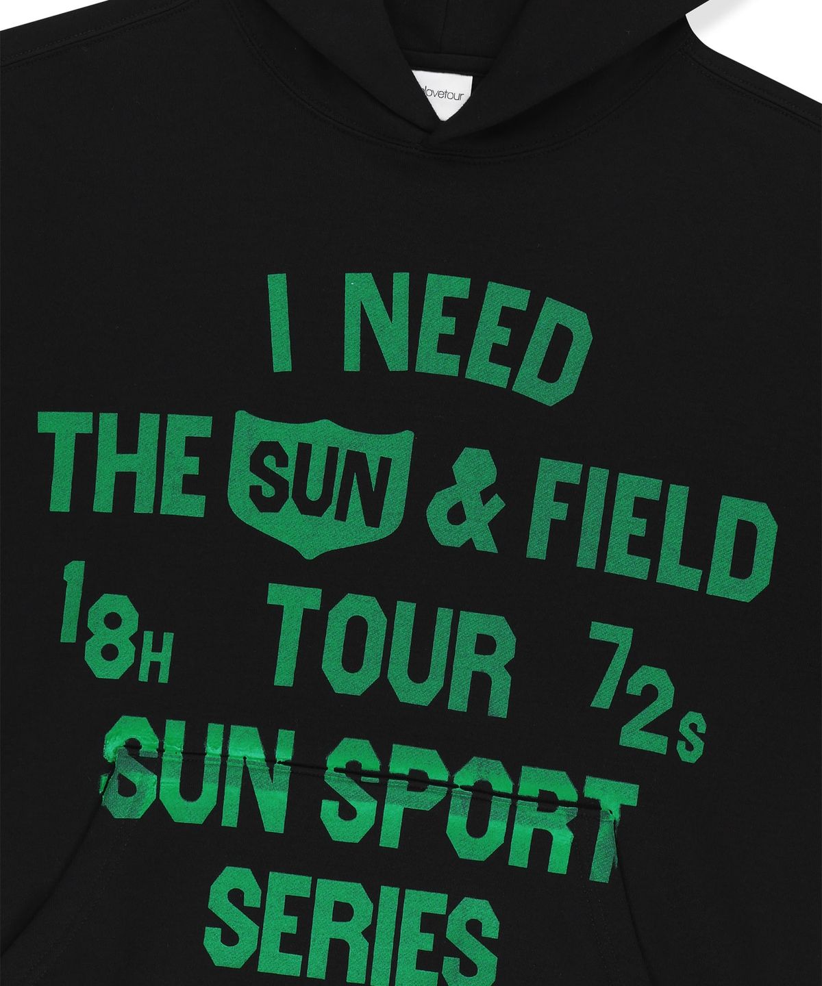 썬러브투어(SUNLOVETOUR) SUN and Field Hoodie Black