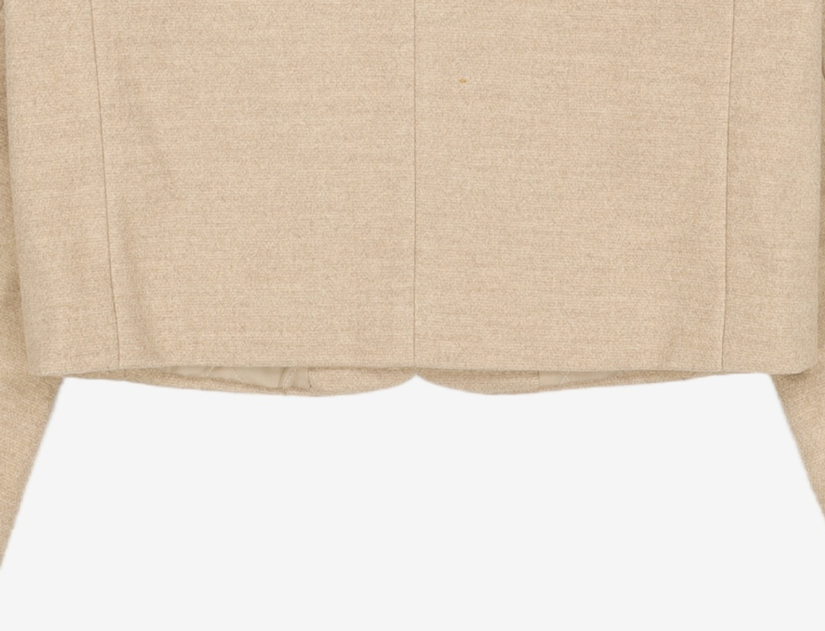 미쏘(MIXXO) 퍼카라 크롭 자켓_MIWJKE102G S