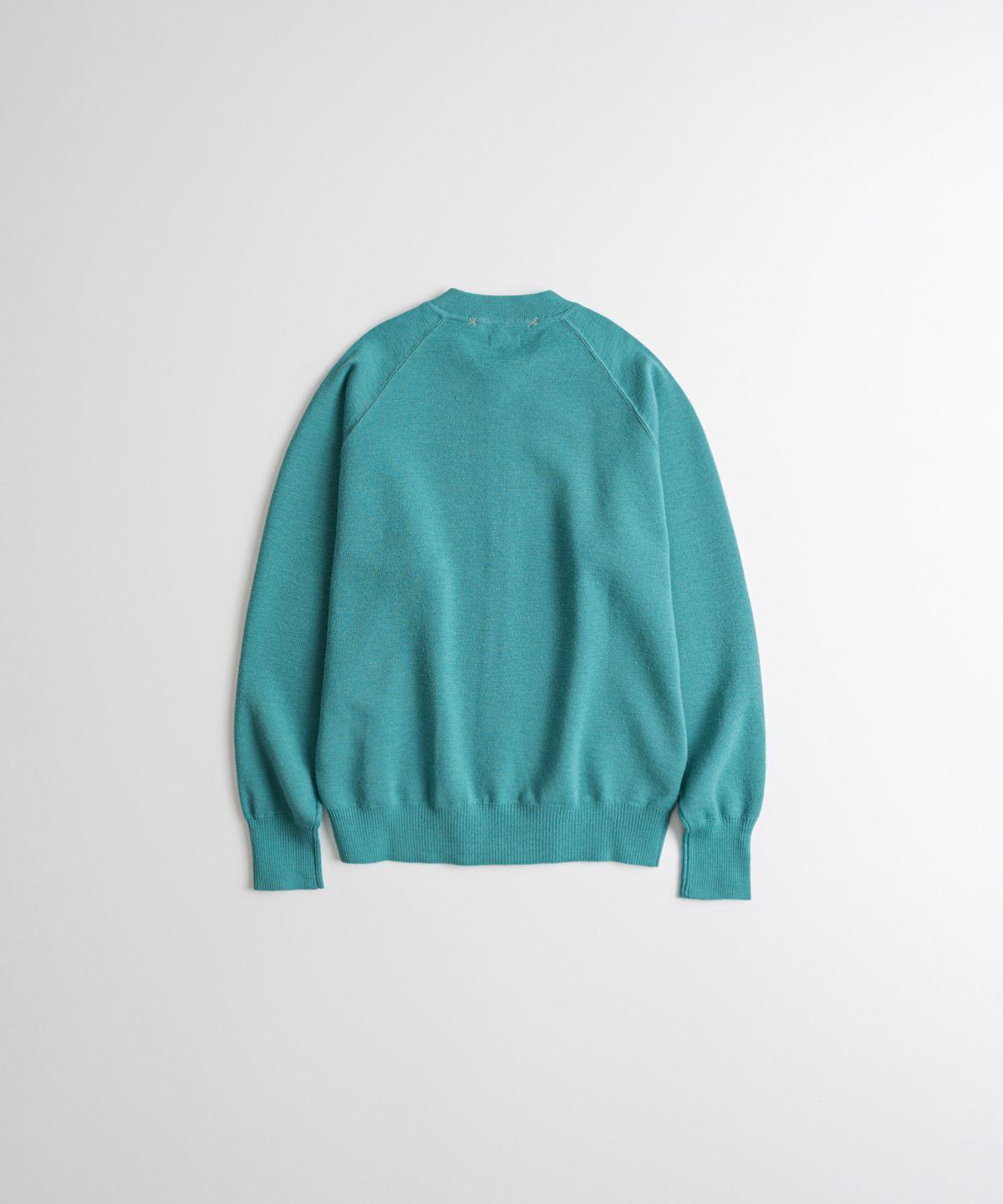비헤비어(BEHEAVYER) C2 FULL ZIP MIL CARDIGAN turquoise