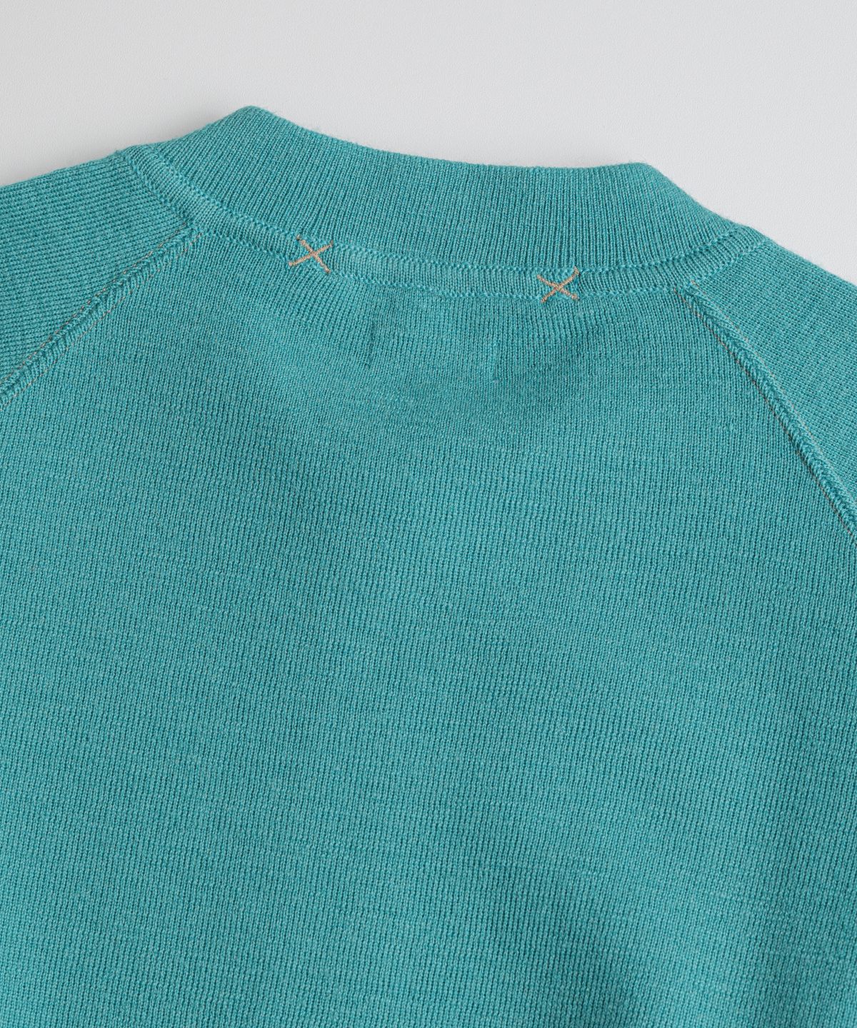 비헤비어(BEHEAVYER) C2 FULL ZIP MIL CARDIGAN turquoise