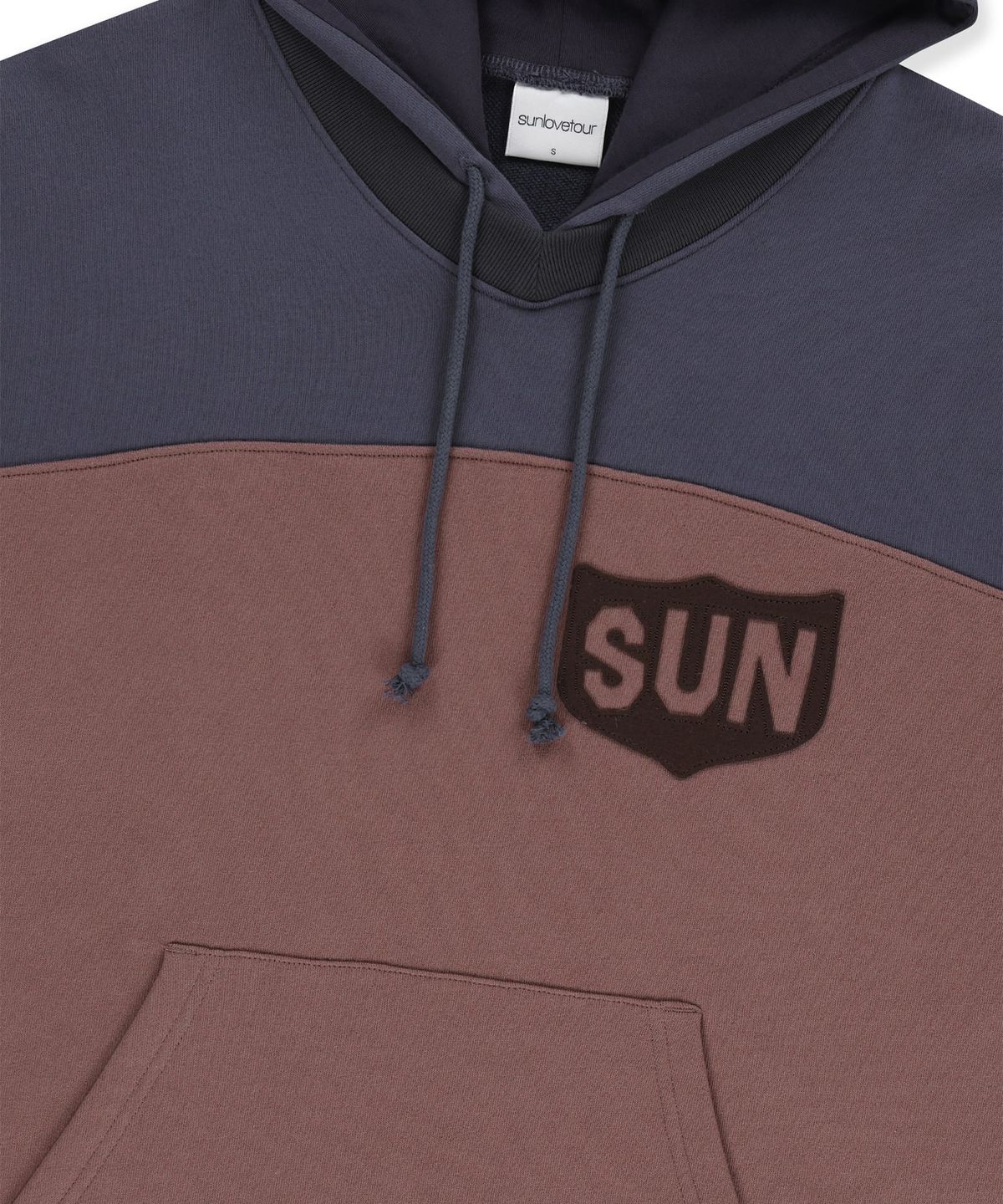 썬러브투어(SUNLOVETOUR) Team Warm Up Hoodie Burgundy