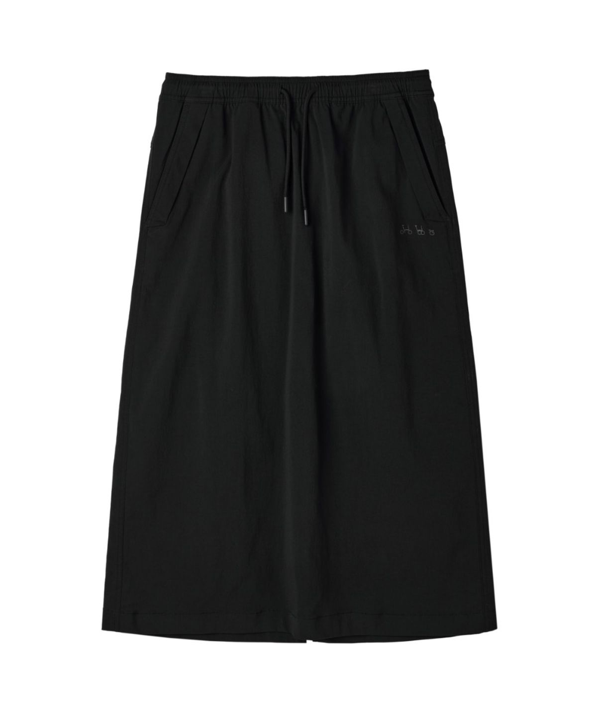 브롬톤 런던(BROMPTON LONDON) W A SKIRT - BLACK (P263WSK102)