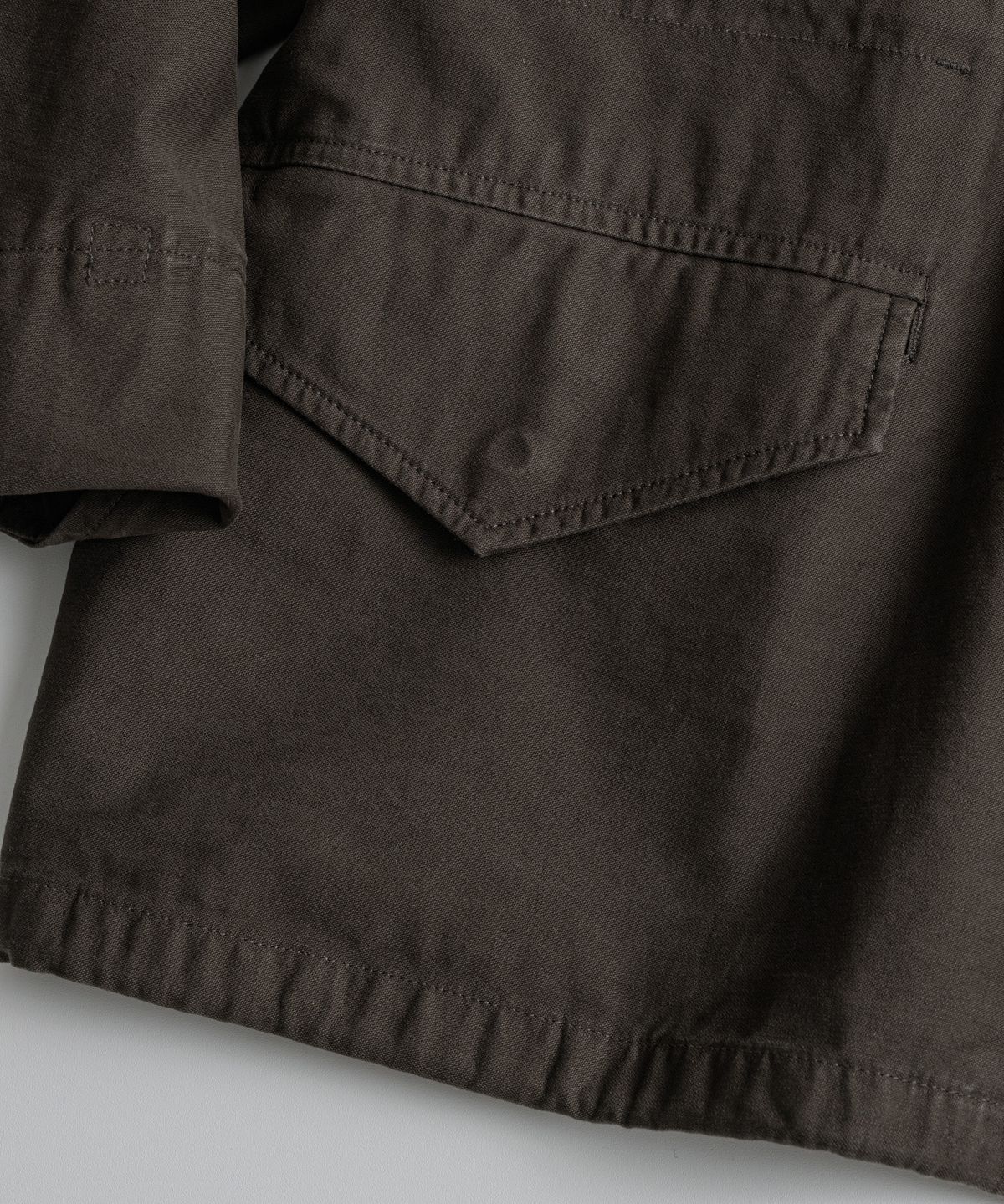 비헤비어(BEHEAVYER) DYED M-S FIELD JACKET brown