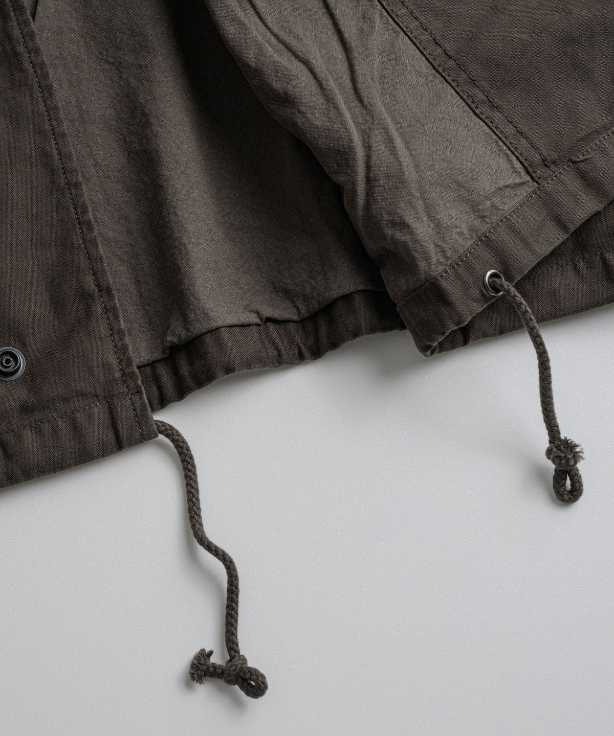 비헤비어(BEHEAVYER) DYED M-S FIELD JACKET brown