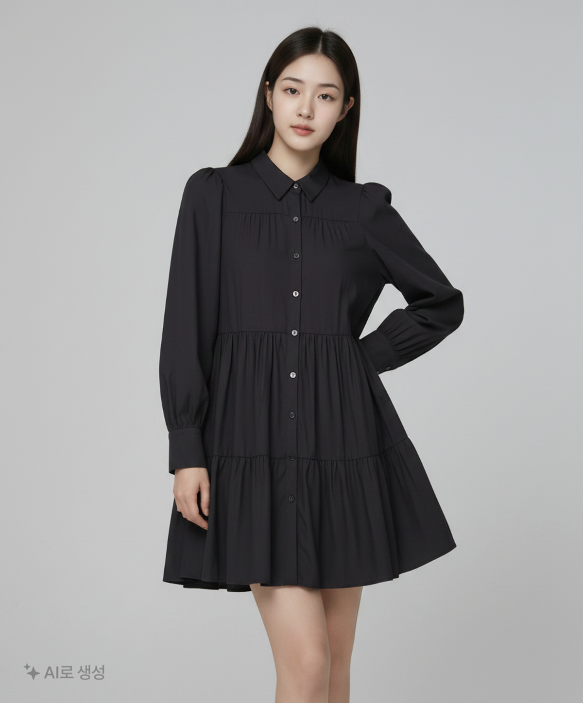 자라(ZARA) 미디 원피스 S
