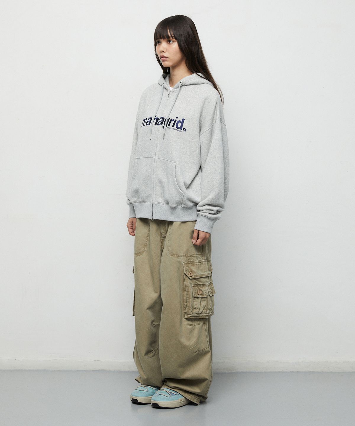 마하그리드(MAHAGRID) MULTI CARGO PANT[BEIGE]