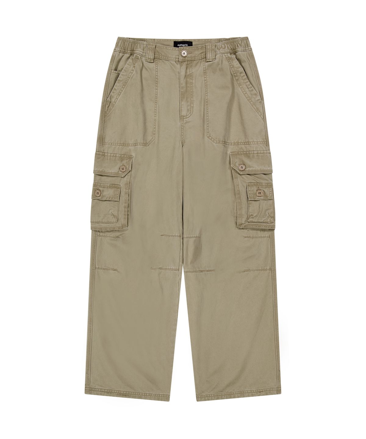 마하그리드(MAHAGRID) MULTI CARGO PANT[BEIGE]