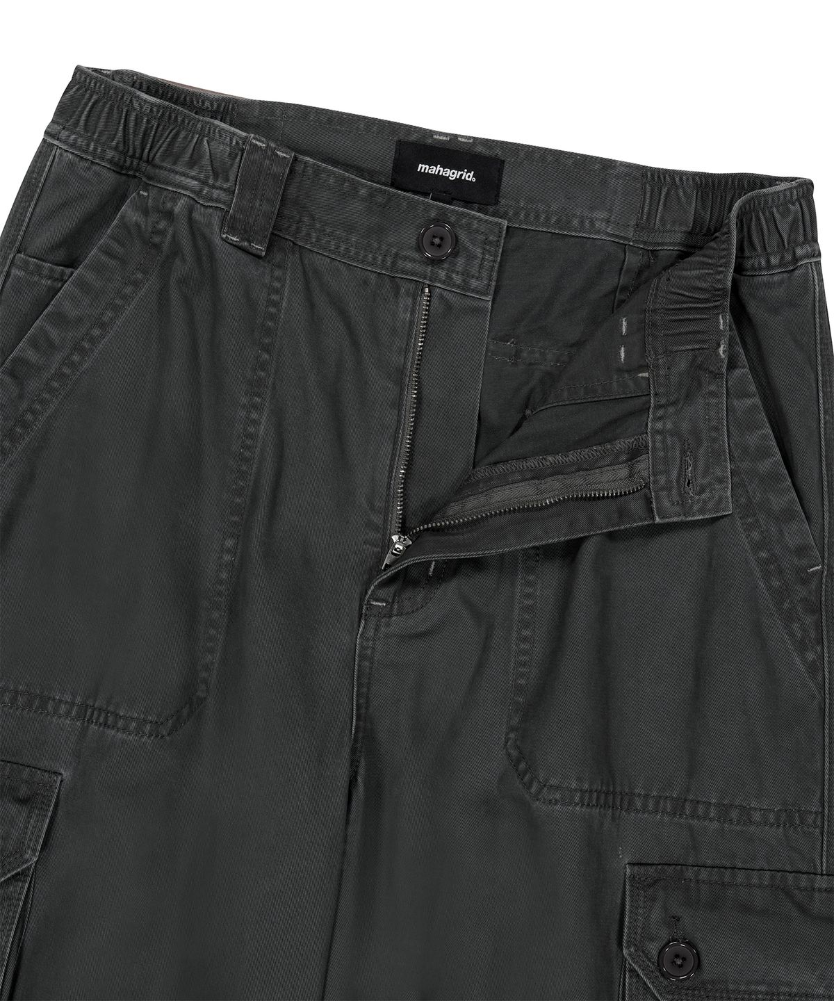 마하그리드(MAHAGRID) MULTI CARGO PANT[CHARCOAL]
