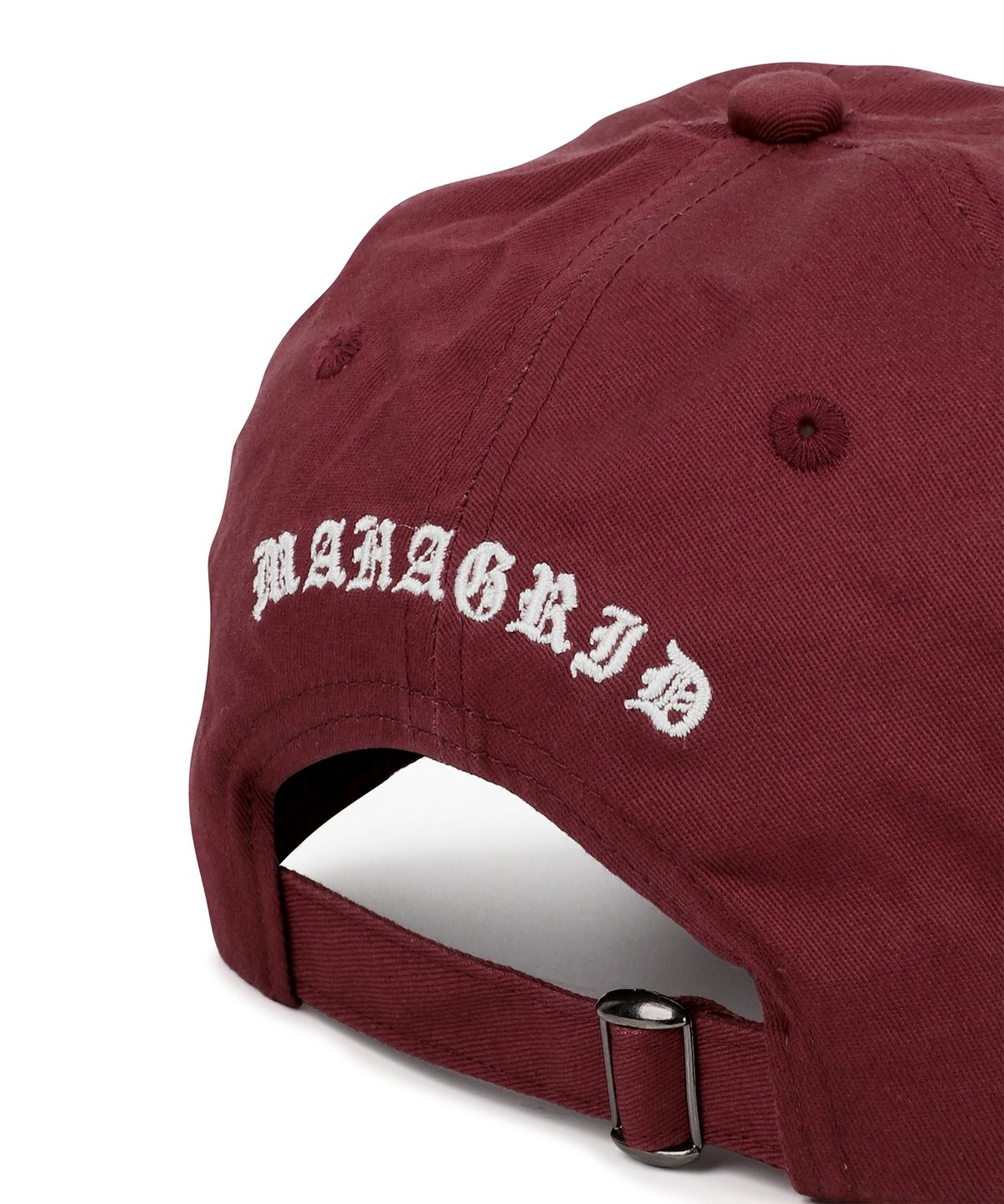 마하그리드(MAHAGRID) M LOGO COTTON BALL CAP[BURGUNDY]