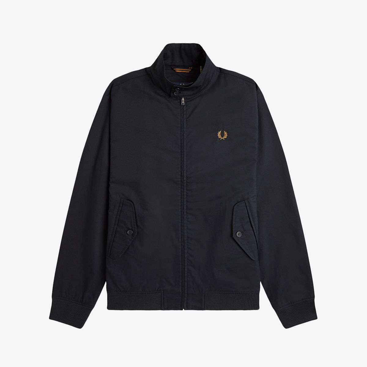 프레드페리(FRED PERRY) [Sharp] 클래식 해링턴 재킷 - 블랙 AFPM2G33331-102