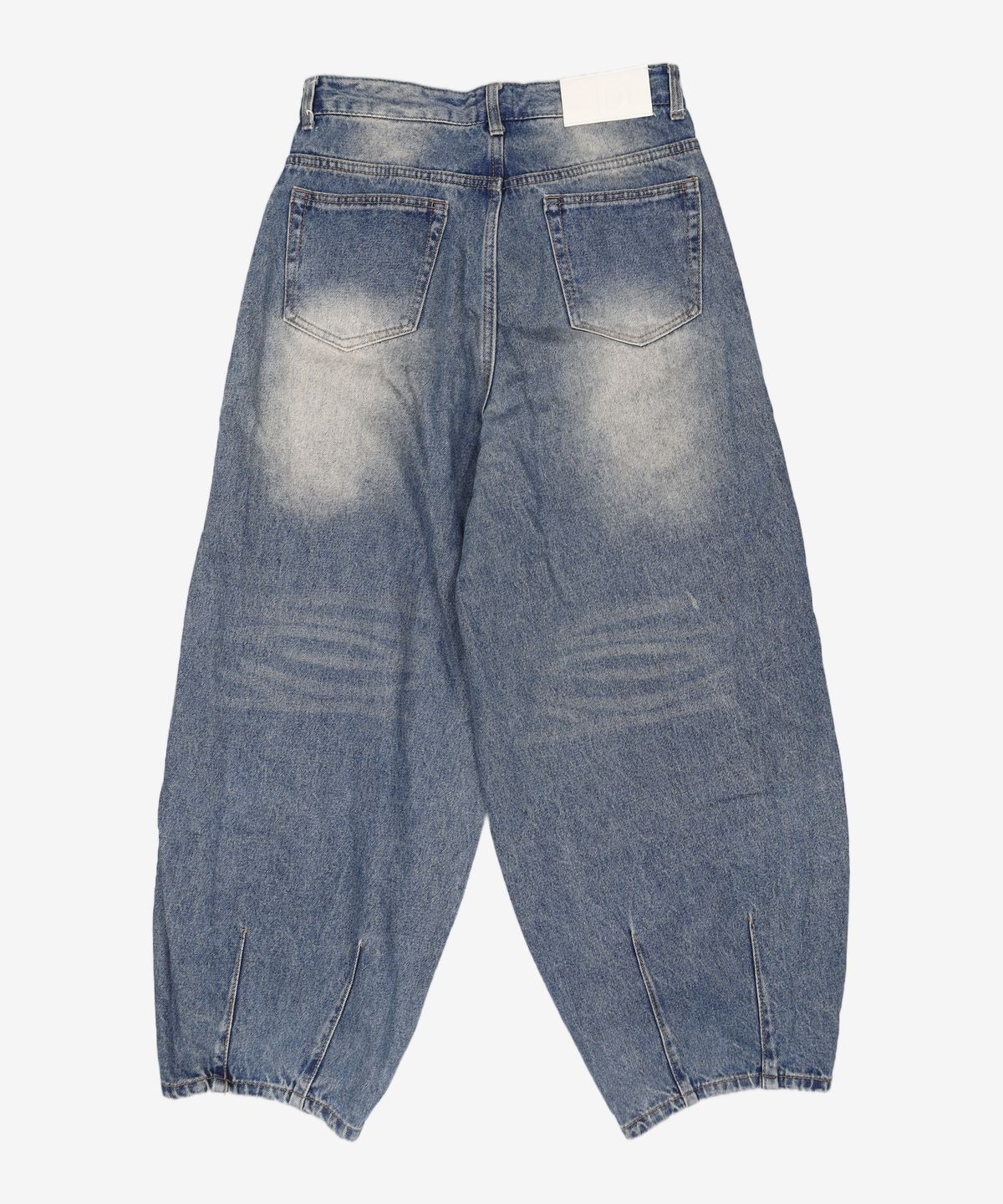 데케트(DECET) Balloon Wide Jeans DCPT055STNGRBlue 28