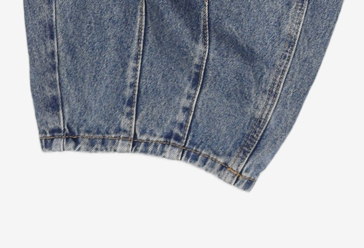 데케트(DECET) Balloon Wide Jeans DCPT055STNGRBlue 28
