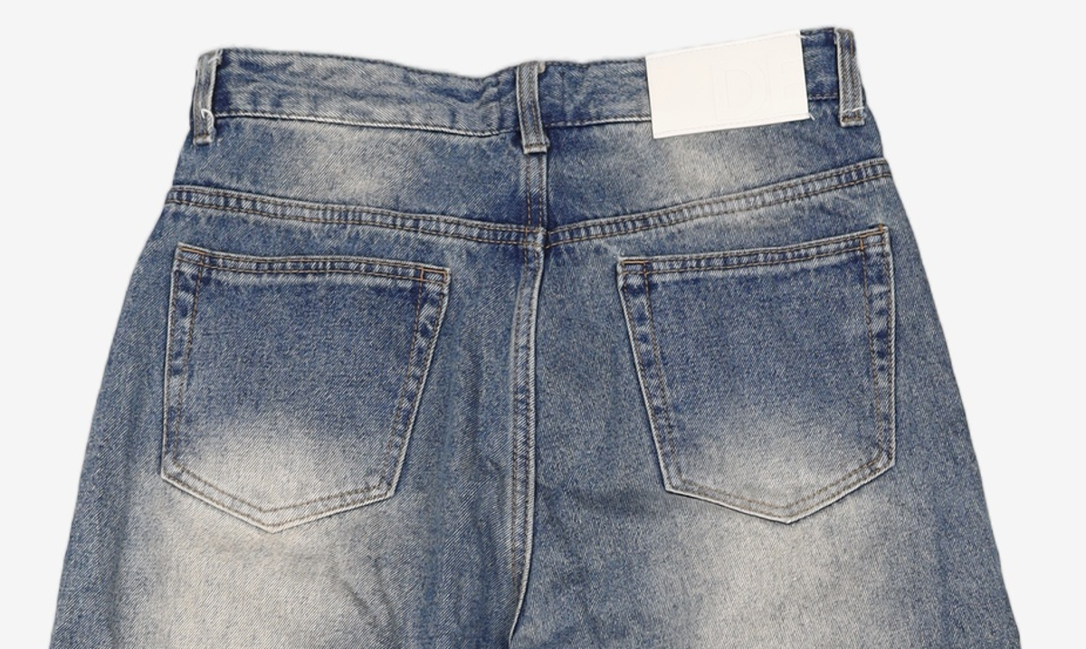 데케트(DECET) Balloon Wide Jeans DCPT055STNGRBlue 28