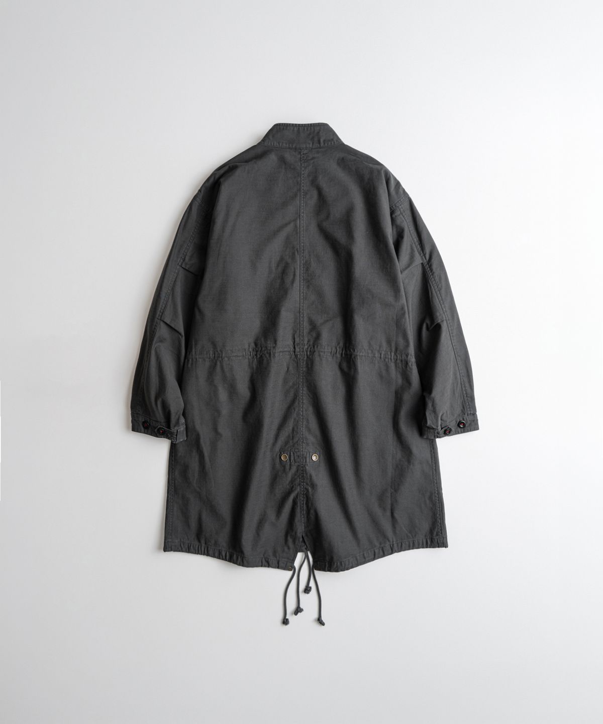 비헤비어(BEHEAVYER) DYED MOTORCYCLE FIELD COAT graphite