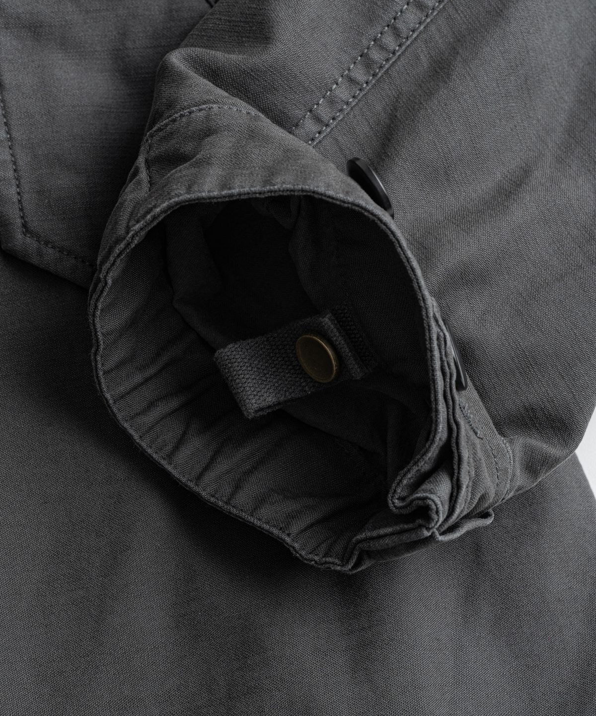비헤비어(BEHEAVYER) DYED MOTORCYCLE FIELD COAT graphite