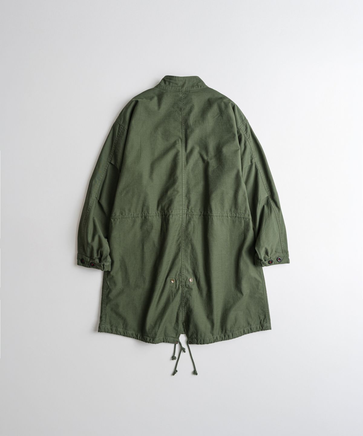 비헤비어(BEHEAVYER) DYED MOTORCYCLE FIELD COAT d.olive