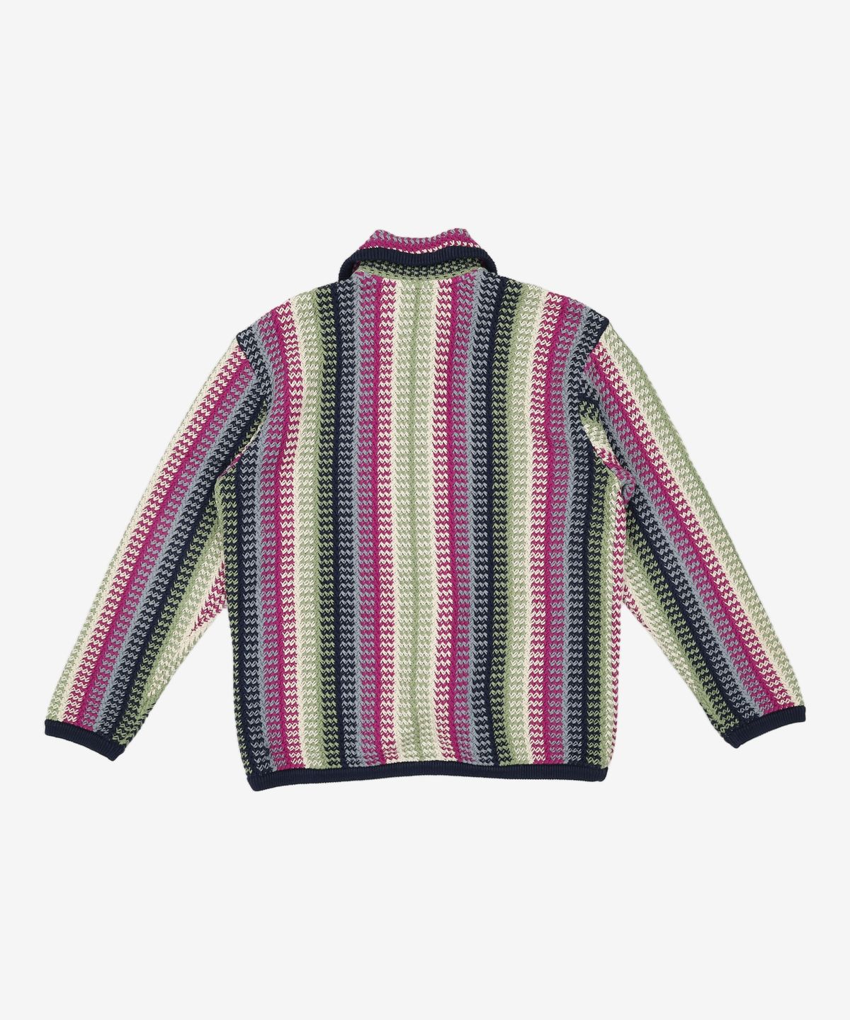 디스이즈네버댓(THISISNEVERTHAT) Crochet Knit Jacket Magenta M