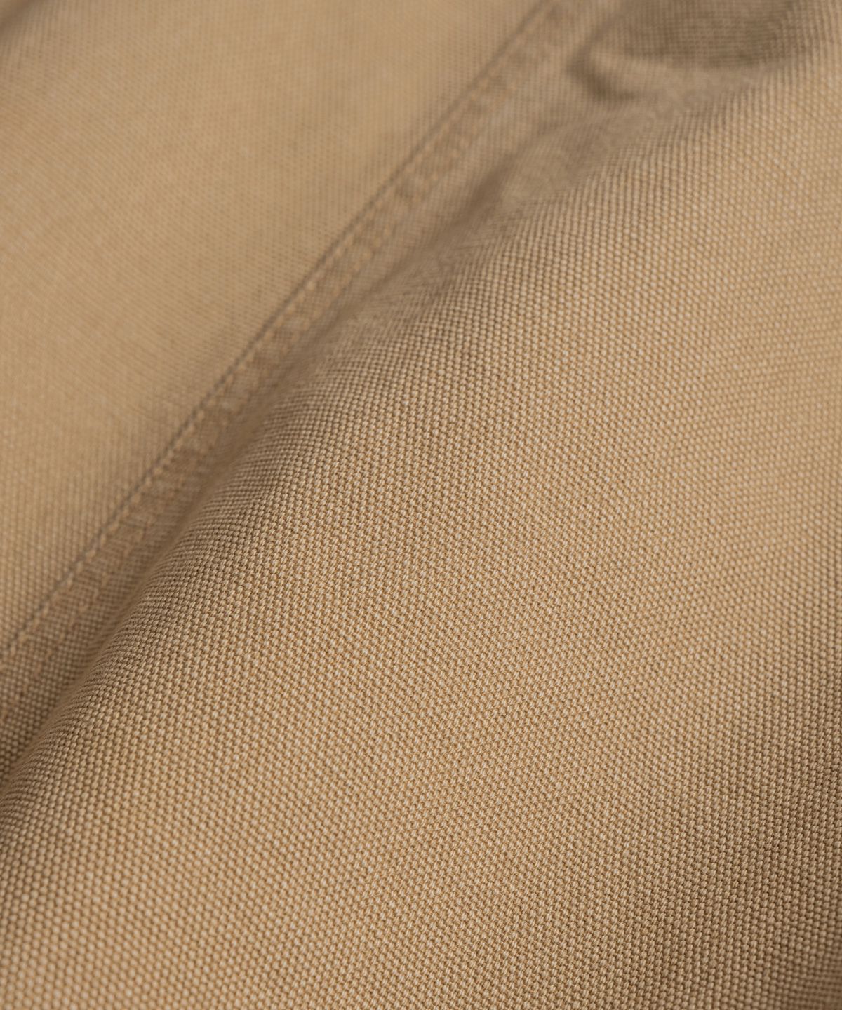비헤비어(BEHEAVYER) WASHED LEATHER COLLAR COVERALL JACKET tan