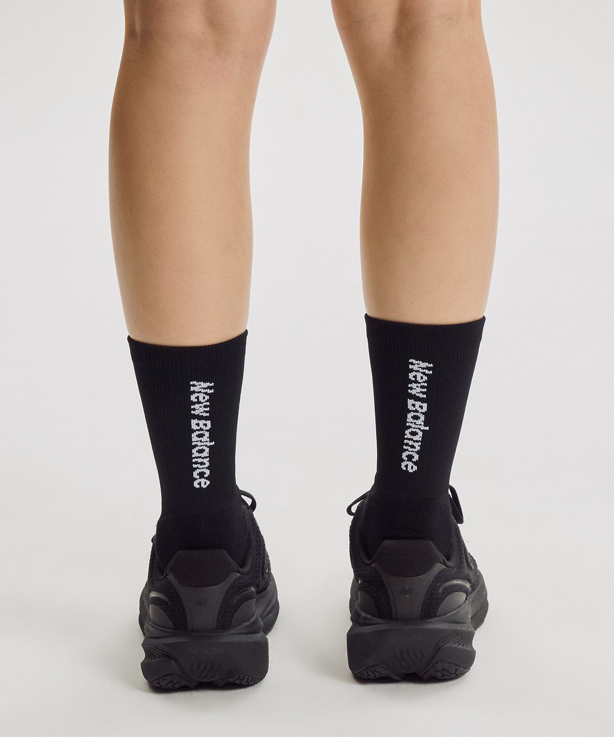 뉴발란스(NEW BALANCE) NBGEGF1192 / PF 드라이쿨 러닝 크루삭스(3PACK) (BLACK)