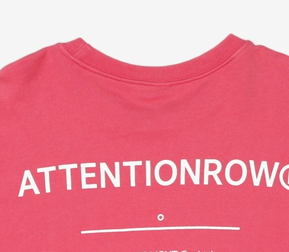 어텐션로우(ATTENTIONROW) 맨투맨/스웨트셔츠 1