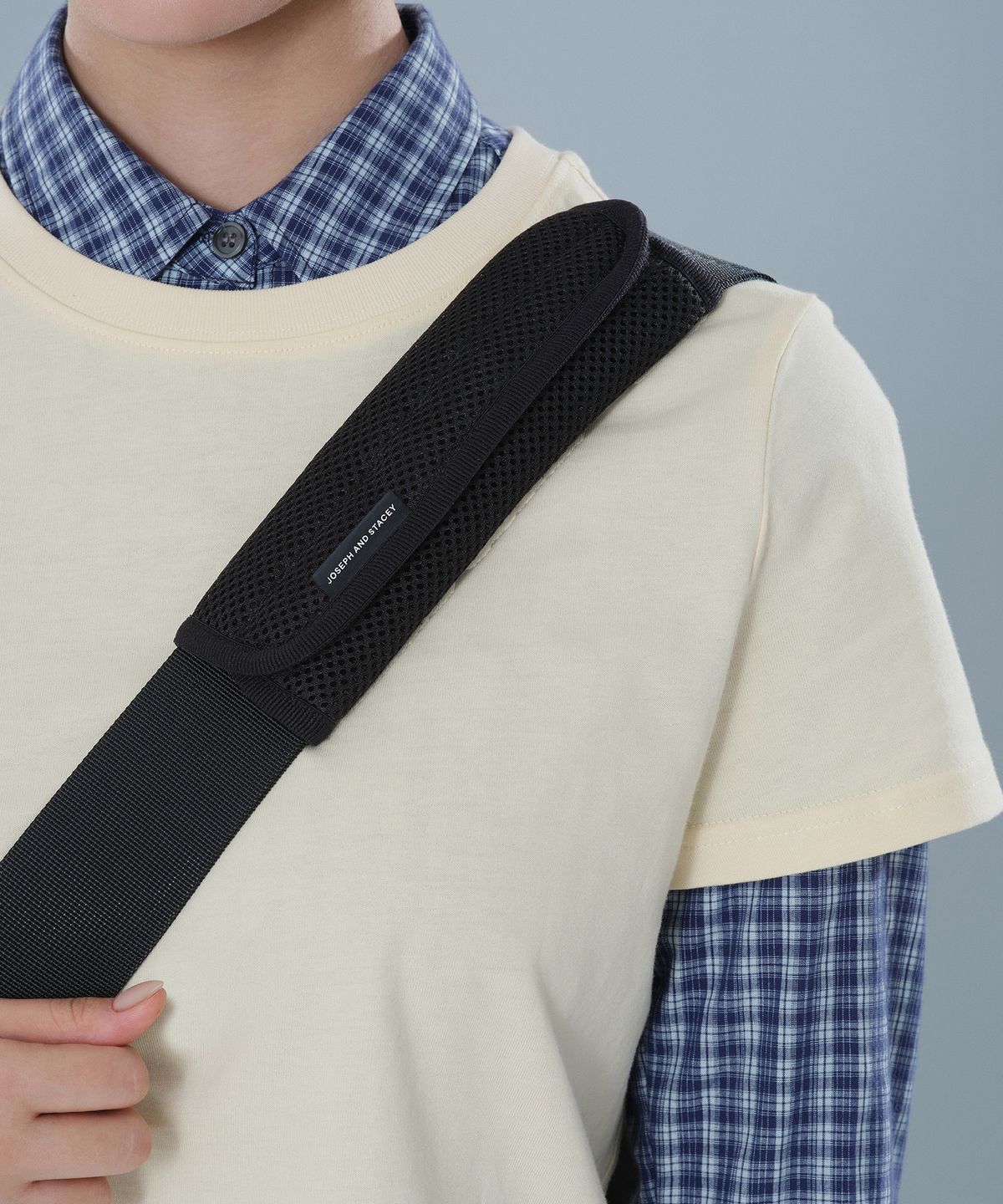 조셉앤스테이시(JOSEPH&STACEY) Daytrip Light Crossbody L Black