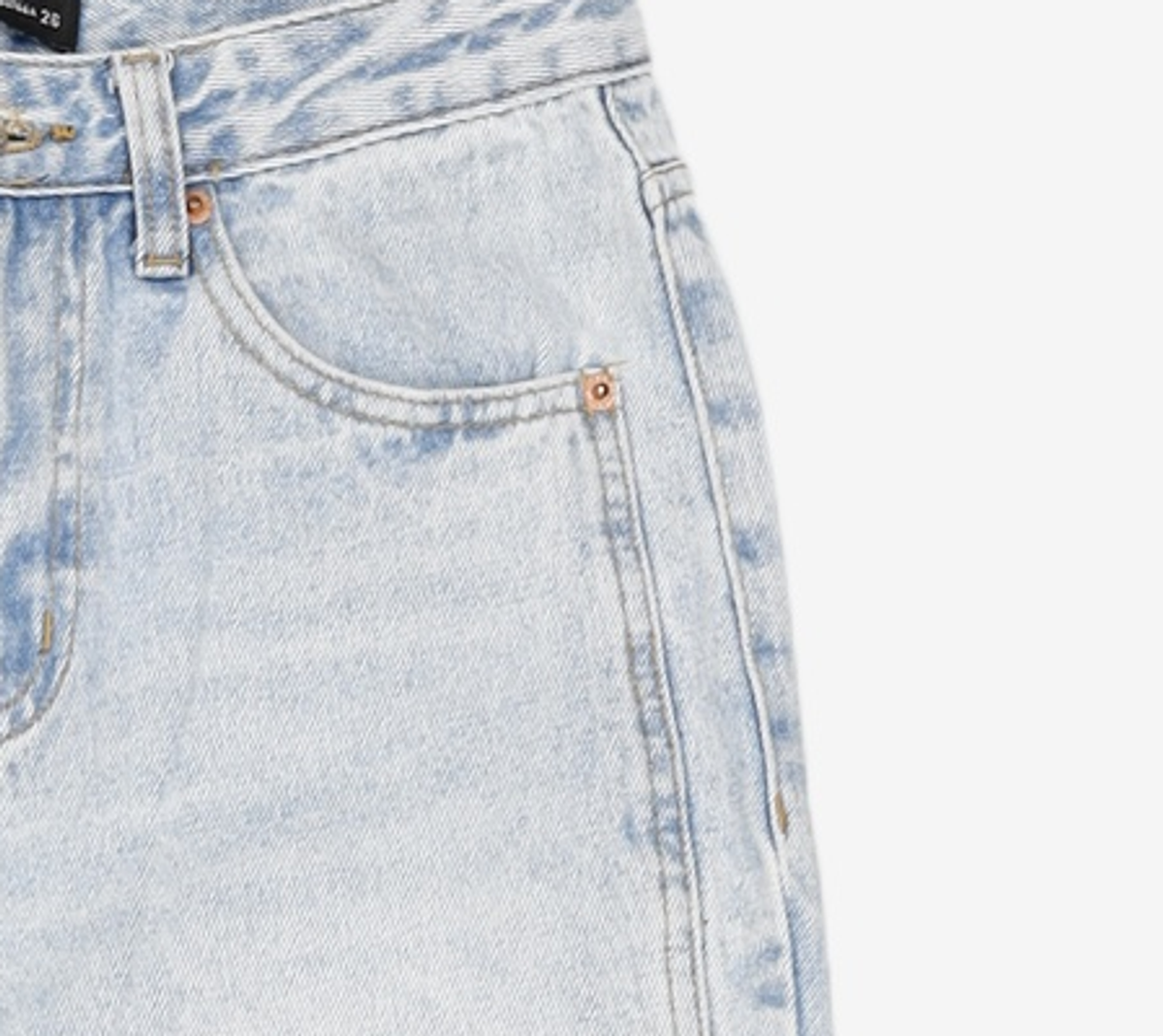 미쏘(MIXXO) 청/데님 팬츠 26
