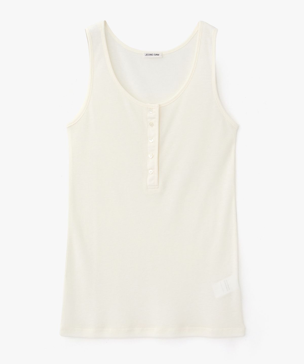 정감 스튜디오(JEONGGAM STUDIOS) Button Sleeveless_4 Color