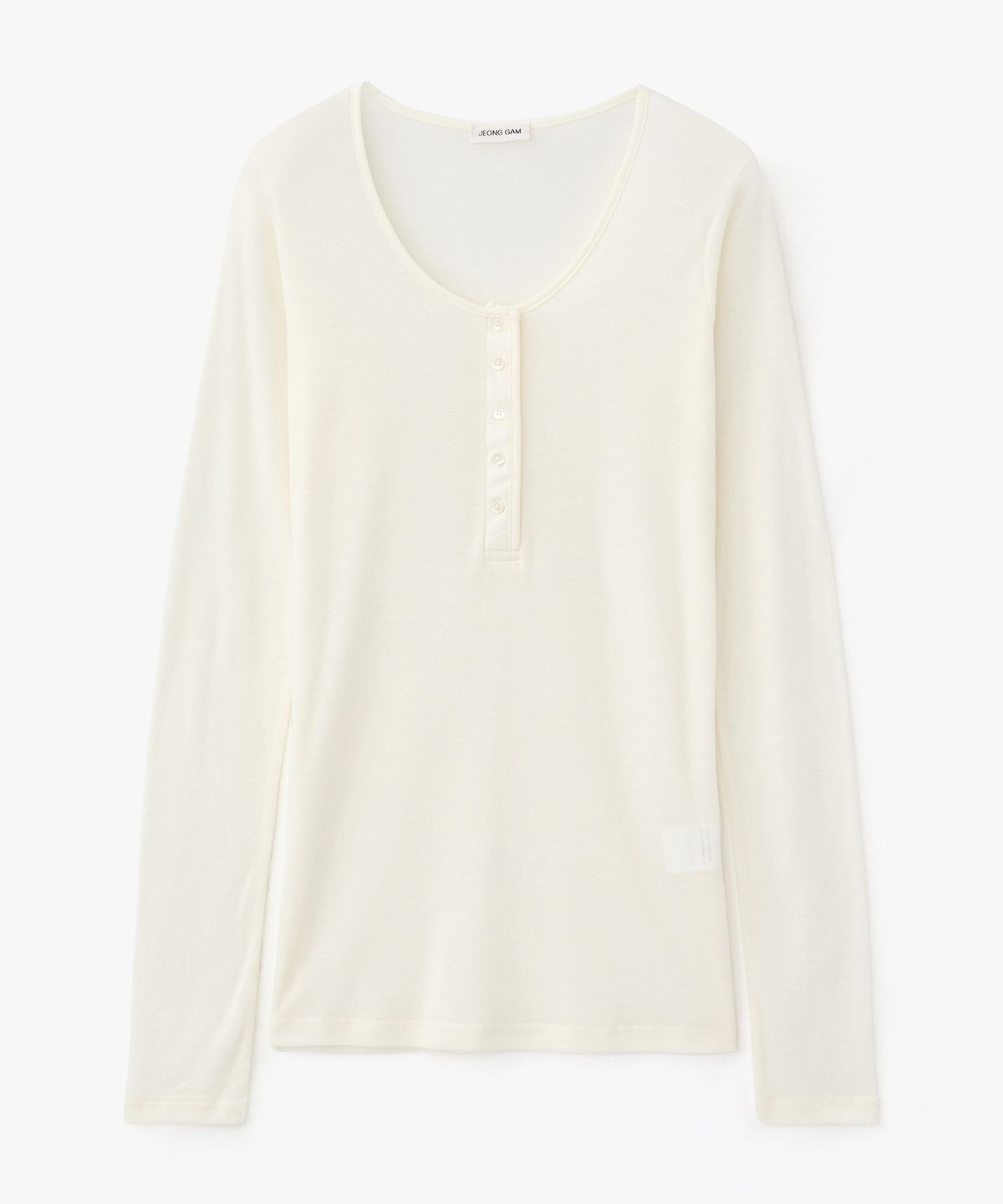 정감 스튜디오(JEONGGAM STUDIOS) Button Tee_4 Color