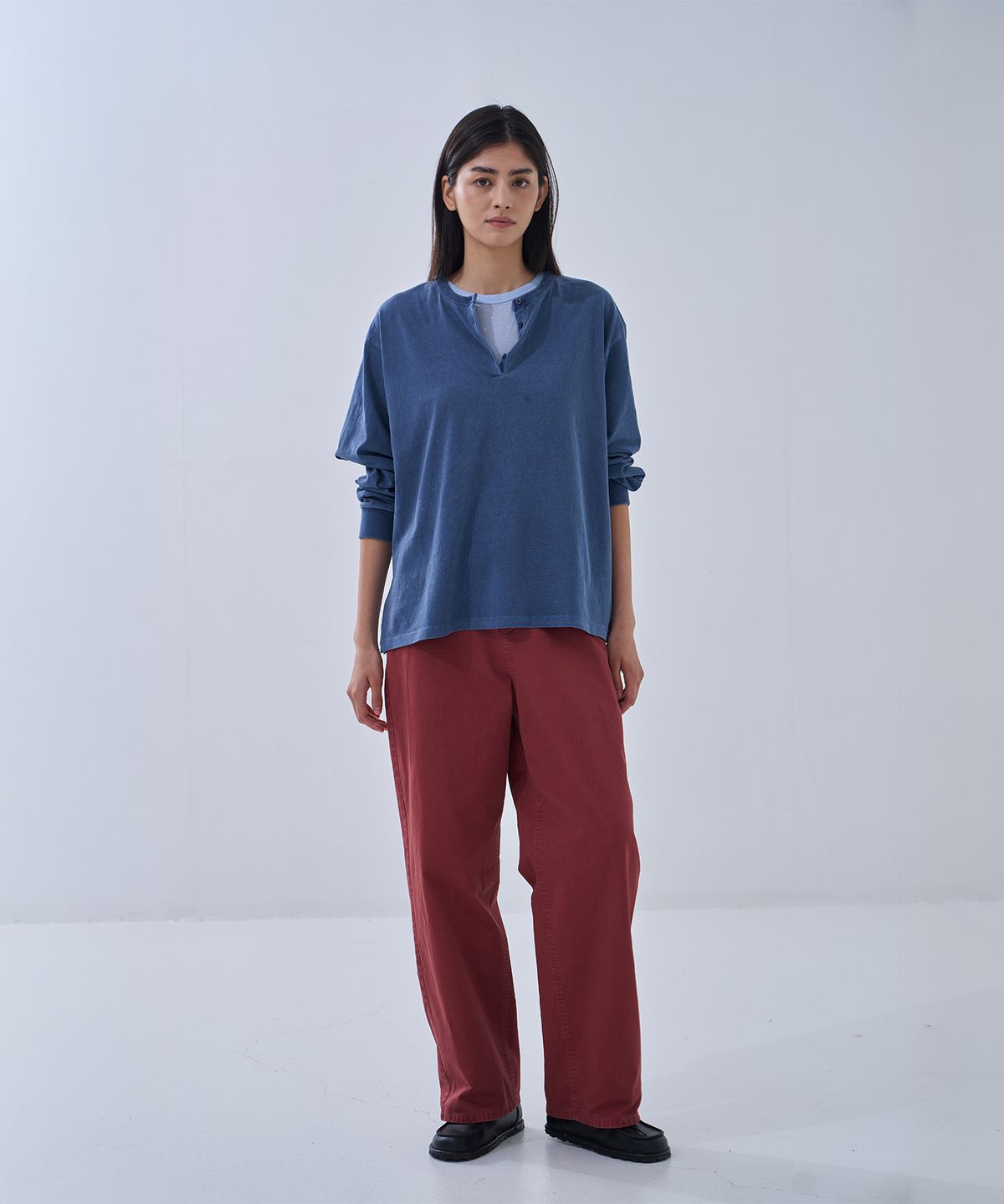 정감 스튜디오(JEONGGAM STUDIOS) Round Dying Tee_4 Color